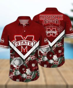 NCAA Mississippi State Bulldogs Hawaiian Shirt Gift For Summer Lovers