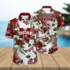 NCAA Mississippi State Bulldogs Hawaiian Shirt Tropical Palm Leaves Gift For Dad