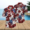 Floral Aloha NCAA Mississippi State Bulldogs Hawaiian Shirt Custom Name Gift For Boyfriend