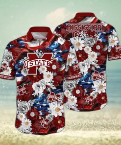 NCAA Mississippi State Bulldogs Hawaiian Shirt Independence Day Gift For Best Friend