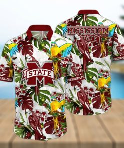 NCAA Mississippi State Bulldogs Hawaiian Shirt Practical Beach Gift For Boyfriend