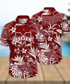 NCAA Mississippi State Bulldogs Hawaiian Shirt Practical Beach Gift For Dad