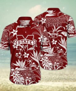 NCAA Mississippi State Bulldogs Hawaiian Shirt Practical Beach Gift For Dad