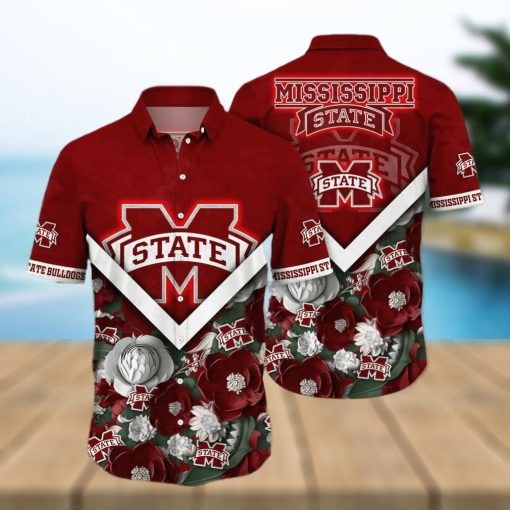 NCAA Mississippi State Bulldogs Hawaiian Shirt Practical Beach Gift For Him