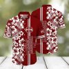 Tropical Aloha NCAA Cornell Big Red Hawaiian Shirt Hibiscus Flowers Gift For Dad