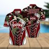 NCAA Mississippi State Bulldogs Hawaiian Shirt Hibiscus Flowers Gift For Dad