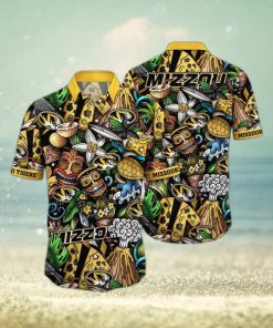NCAA Missouri Tigers Tiki Hippie Hawaiian Shirt The Perfect Summer Vibe For FootBall Fans