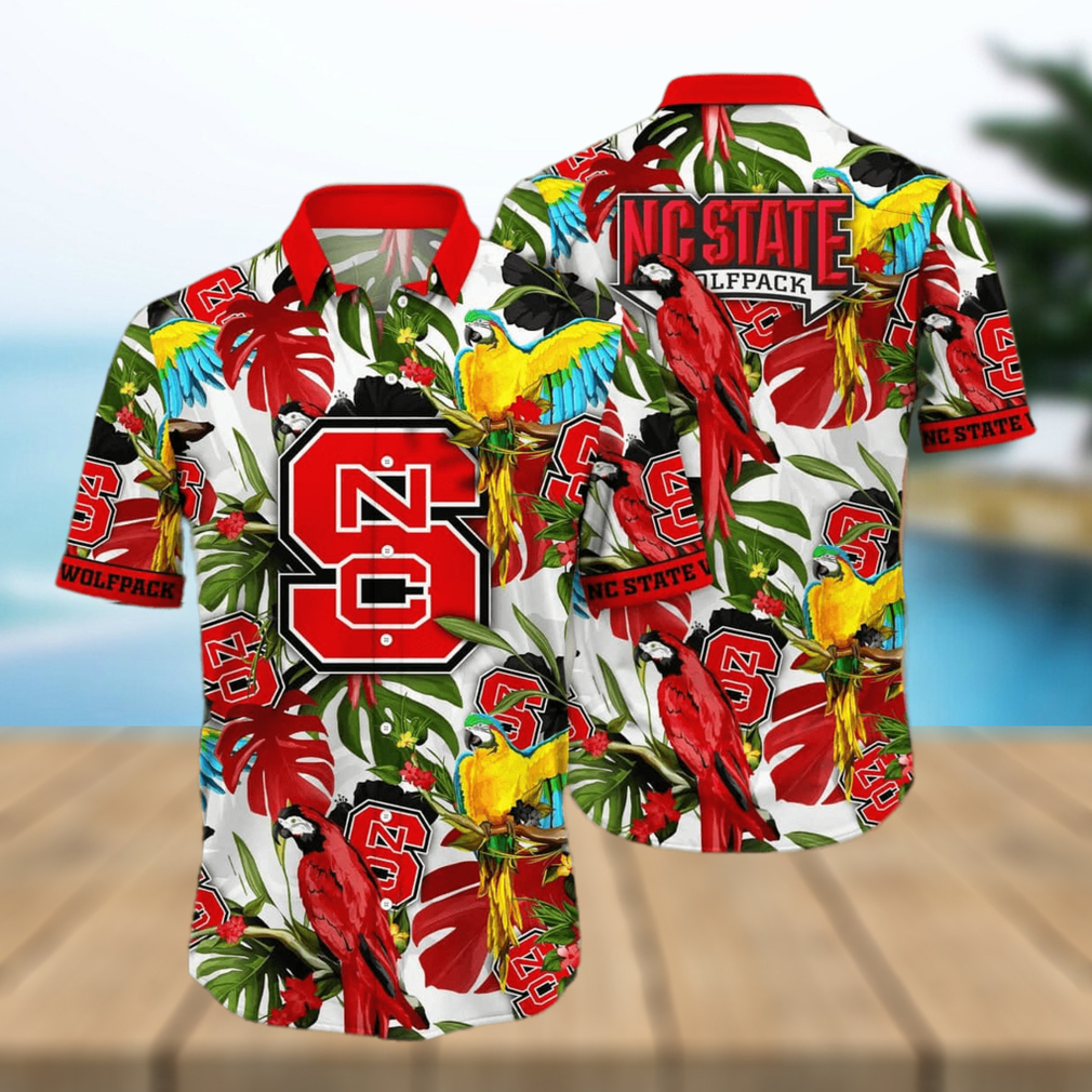 Nc State Wolfpack NCAA Hawaiian Shirt Solstice Aloha Shirt - Limotees