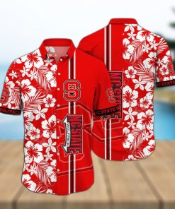 NCAA NC State Wolfpack Hawaiian Shirt Tropical Nature Gift For Beach Lovers