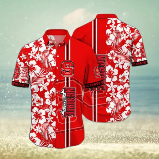 NCAA NC State Wolfpack Hawaiian Shirt Tropical Nature Gift For Beach Lovers