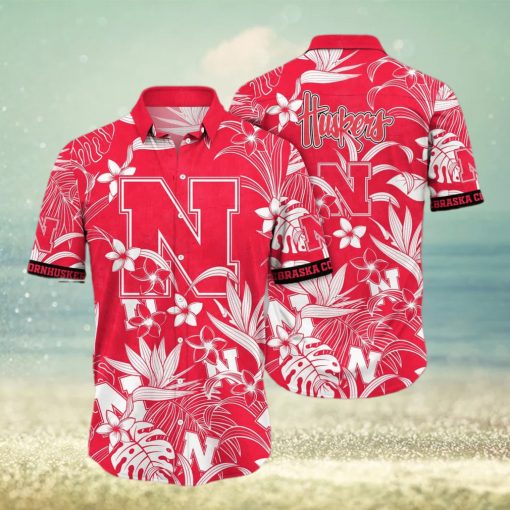 NCAA Nebraska Cornhuskers Hawaiian Shirt Beach Gift For Him