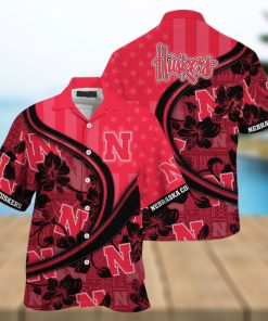 NCAA Nebraska Cornhuskers Hawaiian Shirt Custom Name Beach Gift For Him