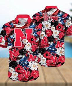 NCAA Nebraska Cornhuskers Hawaiian Shirt Independence Day Best Beach Gift