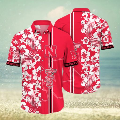 NCAA Nebraska Cornhuskers Hawaiian Shirt Practical Beach Gift For Him