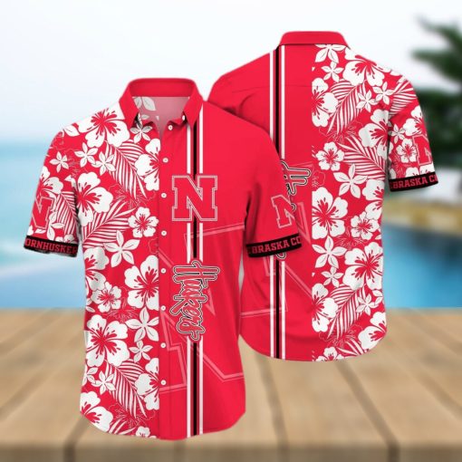 NCAA Nebraska Cornhuskers Hawaiian Shirt Practical Beach Gift For Him