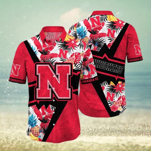 NCAA Nebraska Cornhuskers Hawaiian Shirt Summer Vacation Gift