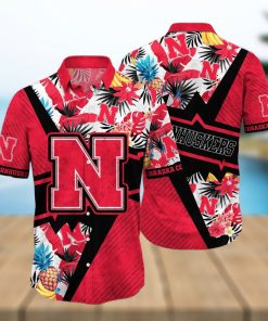 NCAA Nebraska Cornhuskers Hawaiian Shirt Summer Vacation Gift