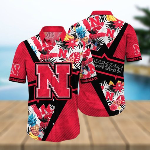 NCAA Nebraska Cornhuskers Hawaiian Shirt Summer Vacation Gift