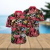 NCAA Syracuse Orange Tiki Hippie Hawaiian Shirt The Perfect Summer Vibe For FootBall Fans