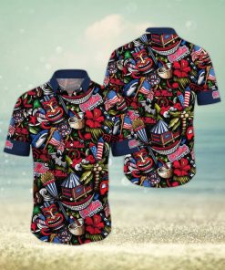 NCAA Ole Miss Rebels Flower Hawaii Shirt Summer Vibes For FootBall Fans