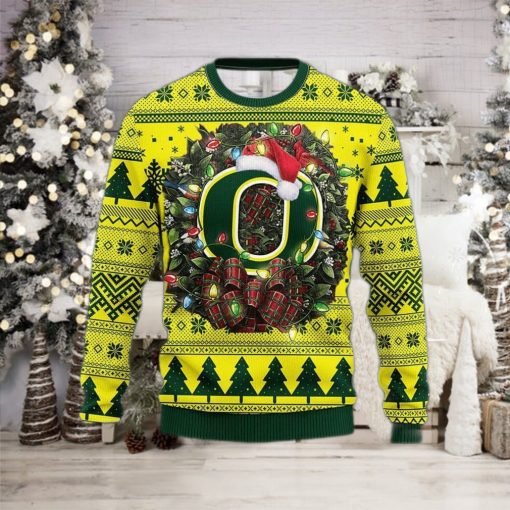 NCAA Oregon Ducks Christmas Ugly 3D Sweater For Men And Women Gift Ugly Christmas