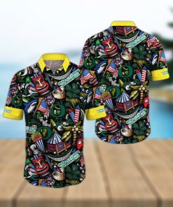 NCAA Oregon Ducks Flower Hawaii Shirt Summer Vibes For FootBall Fans