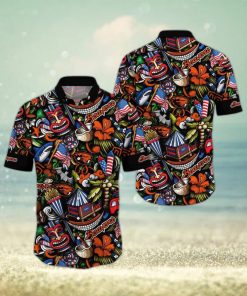 NCAA Oregon State Beavers Flower Hawaii Shirt Summer Vibes For FootBall Fans