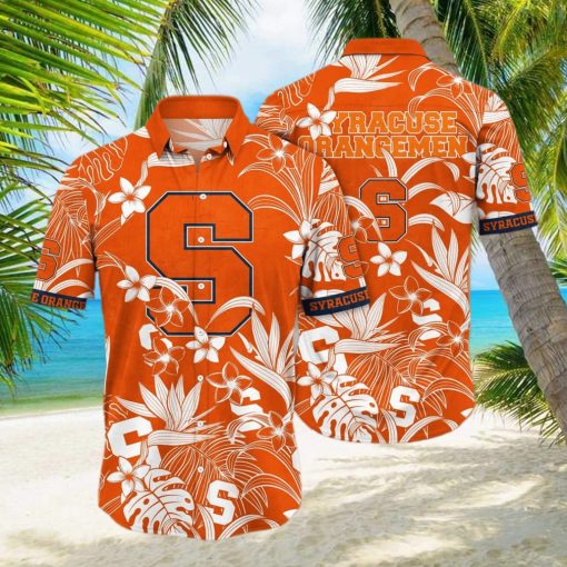 NCAA Syracuse Orange Hawaiian Shirt Beach Gift For Best Friend