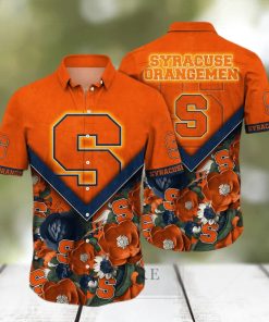 NCAA Syracuse Orange Hawaiian Shirt Gift For Beach Lovers