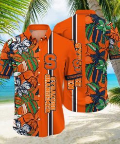 NCAA Syracuse Orange Hawaiian Shirt Summer Aloha Gift For Beach Lovers