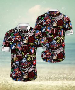 NCAA Texas A&ampM Aggies Flower Hawaii Shirt Summer Vibes For FootBall Fans