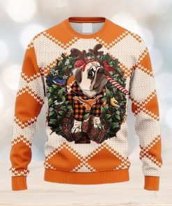 NCAA Texas Longhorns Pub Dog Christmas Ugly 3D Sweater For Men And Women Gift Ugly Christmas