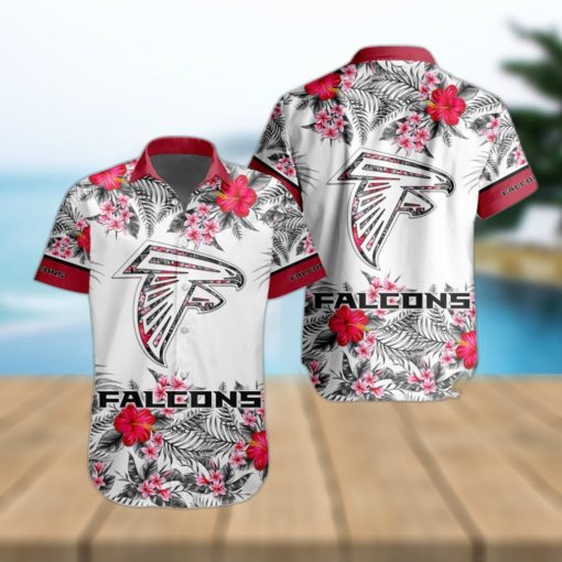 NFL Atlanta Falcons Hawaiian Shirt Special Floral Tropical Team Spirit