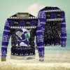 Ugly Sweater Christmas Xmas Stitch Cartoon Unisex Men Film not today 3D Sweater