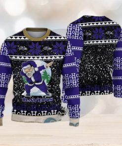 NFL Baltimore Ravens Outfit Knitted Ugly Christmas Sweater Custom