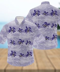 Vintage NFL Baltimore Ravens Hawaiian Shirt Palm Trees Gift For Son From  Dad - Limotees