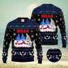 Dog Cute Face Christmas Ugly Sweater