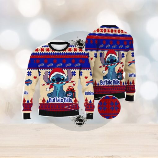 NFL Buffalo Bills Cute Stitch Christmas Gift Ugly Christmas Sweater