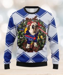 NFL Buffalo Bills Pub Dog Christmas Ugly 3D Sweater For Men And Women Gift Ugly Christmas