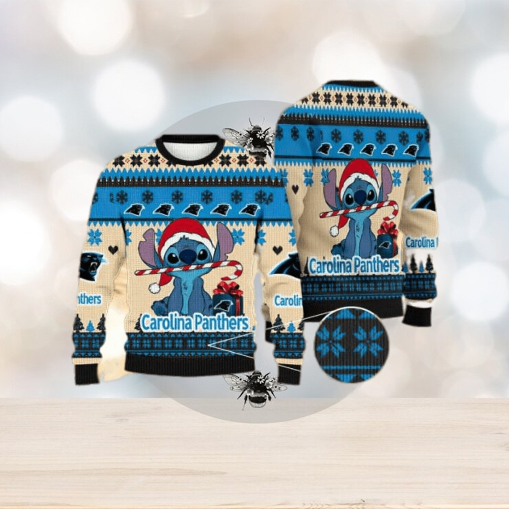 Grateful Dead Carolina Panthers Christmas Shirt