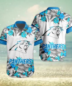 NFL Carolina Panthers Hawaiian Shirt Special Floral Tropical Team Spirit