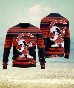 NFL Chicago Bears Football Snoopy Style New Ugly Christmas Sweater For Men And Women Gift Fans