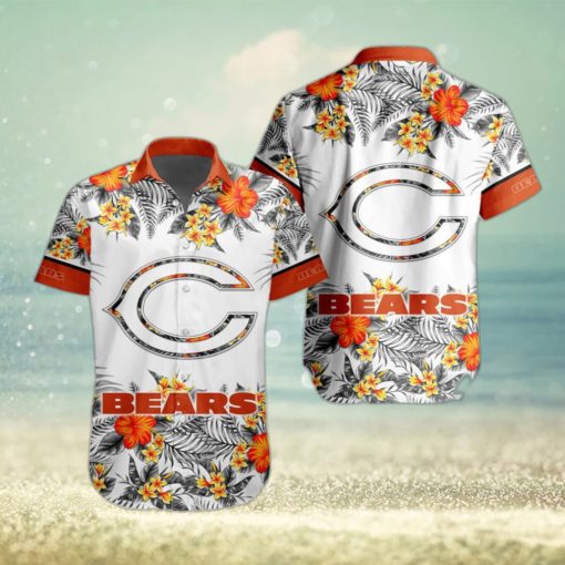 NFL Chicago Bears Hawaiian Shirt Special Floral Tropical Team Spirit