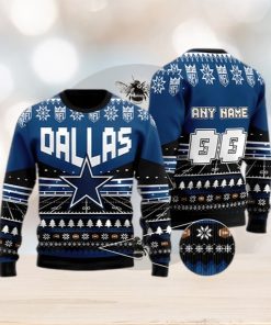 Dallas Cowboys Over Print Full 3D KNITTED Sweater Gift For Men And Women -  Limotees