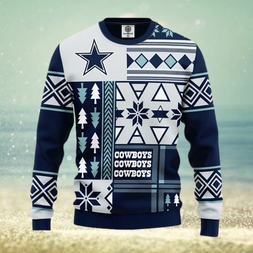 NFL Dallas Cowboys New Season Fun Ugly Christmas 3D Sweater