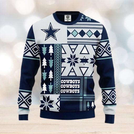 NFL Dallas Cowboys New Season Fun Ugly Christmas 3D Sweater