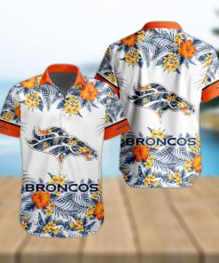 NFL Denver Broncos Hawaiian Shirt Special Floral Tropical Team Spirit