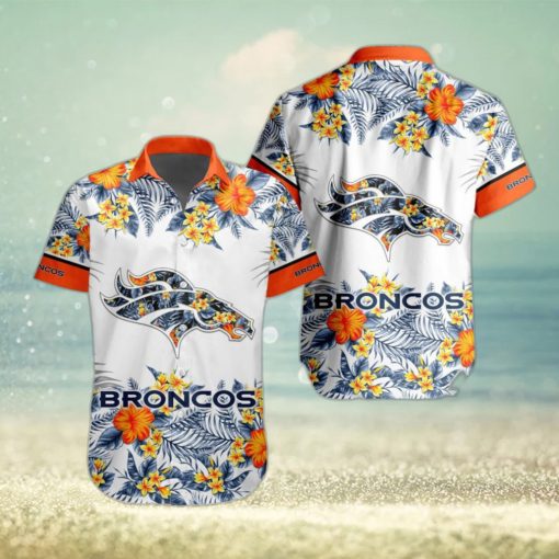 NFL Denver Broncos Hawaiian Shirt Special Floral Tropical Team Spirit