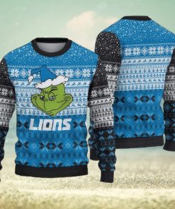 Detroit Lions Sports Football American Vintage Christmas Pattern Ugly  Christmas Sweater