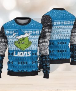 NFL Detroit Lions Christmas 3D Boutique Knitted Sweater For Men And Women